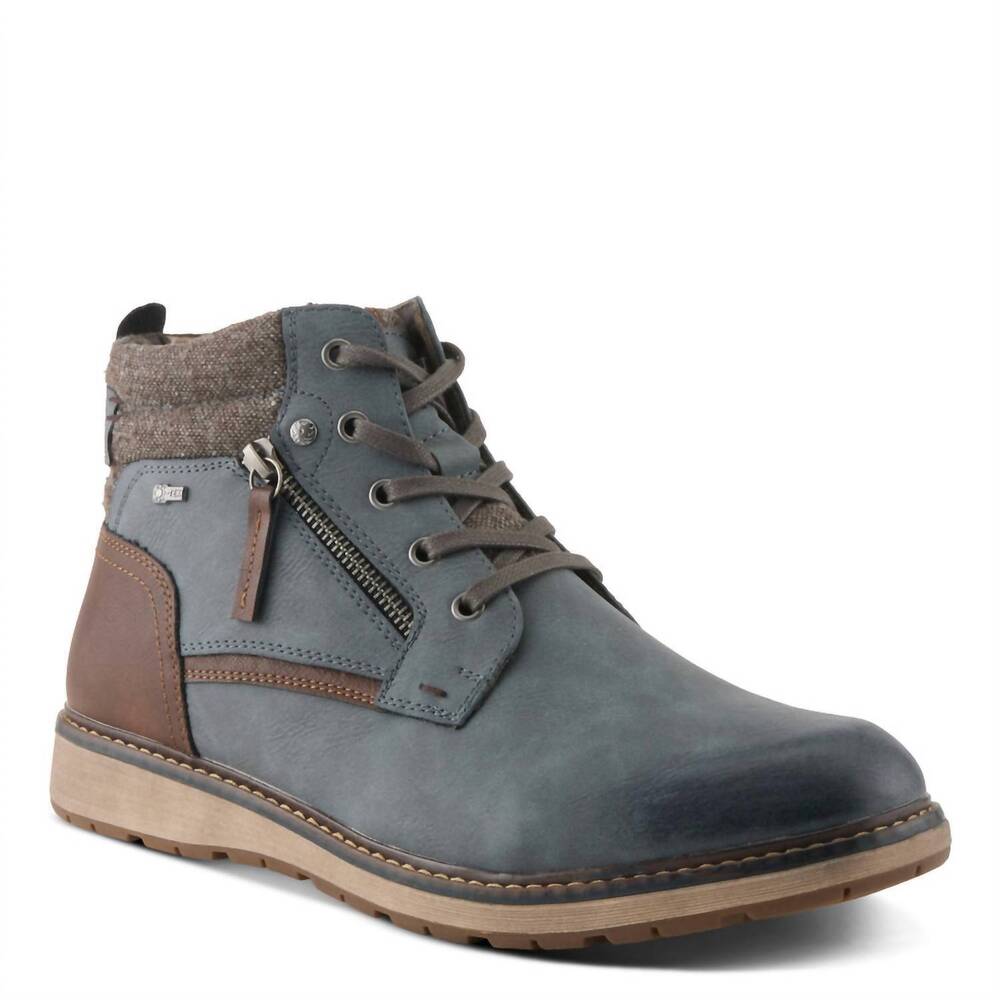 NEW SPRING STEP SHOES women's johnny ankle boots in blue